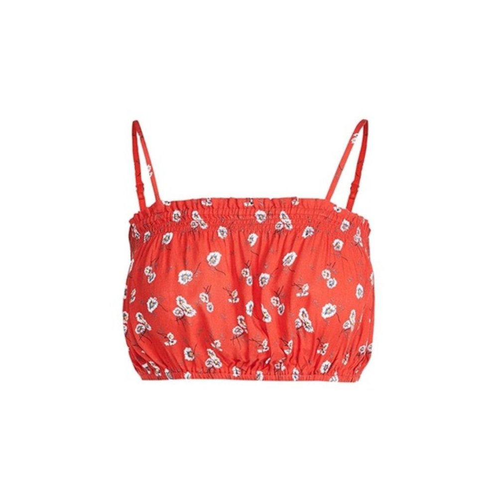 Playa Lucila Floral Crop Top